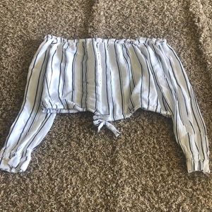 Kendall and Kylie Off the Shoulder Top